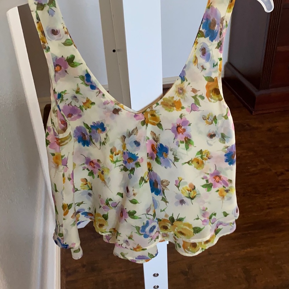 Summer/ floral top